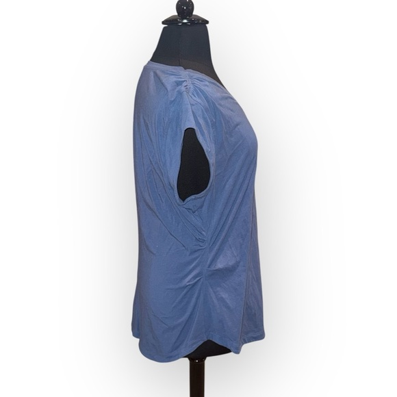 ATHLETA Outbound V-Neck Tee - Jay Blue Women’s 1X - Picture 5 of 11